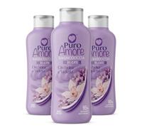 Bagnodoccia Delicato Orchidea e Violetta, 650ml, Set da 3 o 6 Pezzi, Formula Idratante Senza Parabeni, Gel, per Tutta la Famiglia (Set da 3 Flaconi)