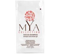 Bagnodoccia Shampoo in Bustina da 10 ml monodose, Confezione da 100 pz in flow pack Linea Cortesia Hotel Mya Collection, Kit viagigo per B&B Hotel e casa vacanze prodotto monouso