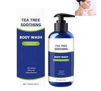 Bagnodoccia Tea Tree, Gel Doccia Detergente Delicato per Uomo e Donna, Nutre e Migliora la Pelle Secca, Riduce gli Odori, Favorisce la Salute di Pelle e Piedi