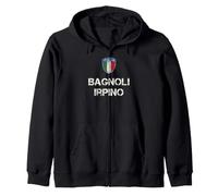 Bagnoli Irpino Military Felpa con Cappuccio