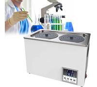 Bagnomaria Da Laboratorio Termostatico Digitale a Ricircolo 220 V, Bagnomaria Da Laboratorio Con Serbatoio Interno In Acciaio Inossidabile Da 1/2/4/6 Fori Con Display Digitale E Coperchio Protettivo