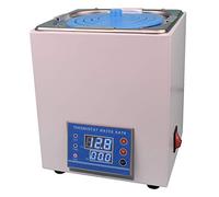 Bagnomaria Digitale con Controllo preciso della Temperatura 3L/6L, bagni d'Acqua da Laboratorio con Aperture selezionabili per esperimenti (Foro singolo/300 W)