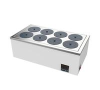 Bagnomaria elettrico da laboratorio, display digitale, temperatura costante, 8 fori, for prevenire bruciature a secco