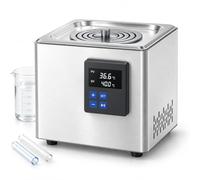 Bagnomaria termostatico digitale, apertura singola, controllo PID LCD | Controlla la temperatura dell'acqua, l'interruzione automatica del basso livello, la ricerca e l'istruzione