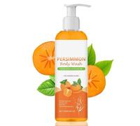 Bagnoschiuma Al Cachi 120 Ml, Gel Doccia Al Cachi Per Il Controllo Degli Odori Corporei, Pulizia Profonda E Idratante, Migliora La Secchezza, Per Donne E Uomini. (1pcs)