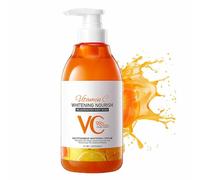 Bagnoschiuma alla vitamina C e limone e niacinamide, Bagnoschiuma nutriente e ringiovanente naturale alla vitamina C, Gel doccia detergente ed esfoliante profondo, per tutti i tipi di pelle