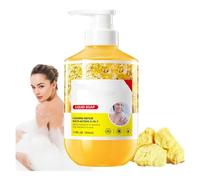Bagnoschiuma allo zolfo, detergente multi-azione riparatore e gel doccia, pulizia profonda e rinfrescante, lenitivo, delicato, per uso quotidiano, per donne e uomini (1pcs)