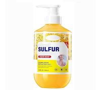 Bagnoschiuma allo zolfo, Detergenti detergenti allo zolfo, Goditi un'esperienza doccia rilassante, Detergente e doccia multi-azione, Prodotti essenziali per viaggi e bagno (1PCS)
