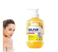 Bagnoschiuma Allo Zolfo Per Rinfrescare La Pelle, Detergente Multi-azione, Sensazione Di Equilibrio E Profumo Fresco E Leggero, Delicato Per L'uso Quotidiano (1pcs)