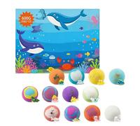 Bagnoschiuma con per Bambini - 12 Pezzi Delicato Rinfrescante Colorato - Palline da Bagno Schiumose Idee Regalo | per Famiglia Amici Ragazzi Ragazze Figlio Figlia
