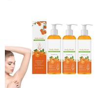 Bagnoschiuma, Detergente Anti-odore Per Donne, Lozione Detergente Per La Pelle, Profumo Fresco, Elimina Gli Odori Forti, Eliminatore Di Odori Corporei Per Le Ascelle (3pcs)