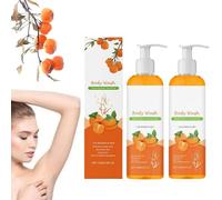Bagnoschiuma, Detergente Anti-odore Per Donne, Lozione Detergente Per La Pelle, Profumo Fresco, Elimina Gli Odori Forti, Eliminatore Di Odori Corporei Per Le Ascelle (2pcs)