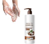 Bagnoschiuma Idratante all'Olio di Cocco 500ml, Detergente Profondo che Purifica e Nutre la Pelle, Schiuma Ricca dall'Aroma Esotico, Per una Pelle Liscia, Luminosa e Mai Disidratata