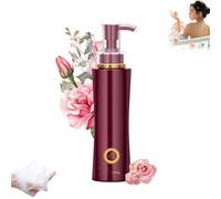 Bagnoschiuma Profumato Alla Rosa, Gel Doccia Golden Glow, Bagnoschiuma Idratante Alla Rosa, Idratante E Nutriente, Detergente Delicato, A Lunga Durata Per Tutti I Tipi Di Pelle (1pcs)