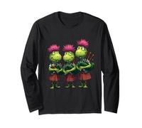 Bagpipers per Burns Cena Cardo scozzese Indossando Plaid Maglia a Manica