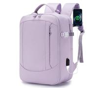 BAGROUPS Zaino Ryanair 40x20x25 Zaino da Viaggio Aereo Bagaglio a Mano 20L Borse Da Cabina Espandibile Zaini Piccolo Impermeabile Zainetto Laptop 14"con Porta USB per Scuola Lavoro Donna Uomo