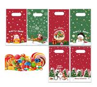 Bags for Children, Reusable Christmas Goodie Bags, Cute Christmas Goodie Bags, LargeBags, Christmas Goodie Bags with Handles, ChristmasFavor Bags