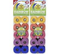 Bags on Board Arc-En-Ceil Raccolta cacca per Cane 140 Borse per Cane (Confezione da 2)