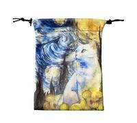 Bags Pouch, Drawstring Dice Holder Storage, Deck Protective Case, Jewelry Carrying Pouch, Tarot Card Game Bags, Small Accessories for Tarot Cards 13x18cm
