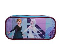 Bagtrotter Disney Frozen - Astuccio per la scuola rettangolare, motivo: Frozen, multicolore