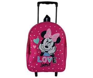 Bagtrotter Disney Minnie Rosa Zaino ruote 31cm.