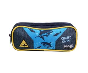 Bagtrotter Kit Scuola 2 Scomparti Vorax Blue Sharks