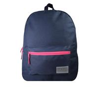 Bagtrotter - Offshore - Zaino scuola - Navy - 1 scomparto con zip - 1 tasca con zip - 29x13x40cm - Spallacci imbottiti - Schienale imbottito - Poliestere - Zaino scuola primaria e secondaria