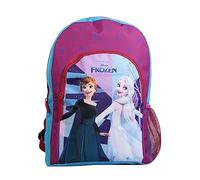 Bagtrotter ZAINO 37 CM CON TASCA DISNEY FROZEN FROZEN ELSA E ANNA VIOLA E BLU