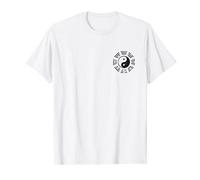 BAGUA YIN and YANG symbol I CHING TAOISM Tai Chi tao vintage Maglietta
