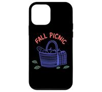 Baguette da picnic autunnale con mele Custodia per iPhone 12 mini
