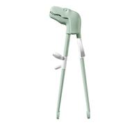 Baguettes d'apprentissage pour enfant - Baguettes d'entraînement réglables avec motif de dinosaure | Outils éducatifs pour la flexibilité des doigts, baguettes d'entraînement amusantes pour jeunes