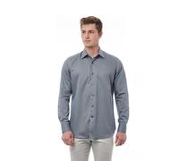Bagutta Black Cotton Men Shirt - M