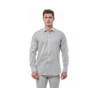 Bagutta Gray Cotton Men Shirt - 4XL