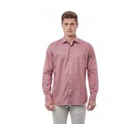 Bagutta Red Cotton Men Shirt - L