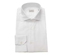 Bagutta White Cotton Men Shirt - XXL