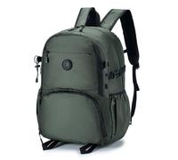 BAGZY Bagaglio a Mano easyJet 45x36x20 Zaino 45x36x20 per easyJet Antifurto Zaini da Viaggio Impermeabile Zaino da Escursione Zaini Casual Uomo Lavoro 32L Zaini per Aereo Università Donna Nylon Verde