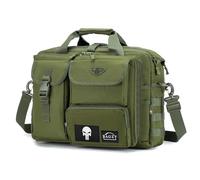 BAGZY Borsa Porta PC 14/15.6/17.3 Pollici Ventiquattrore per PC portatili Borsello Tattico Militare MOLLE Borsa 24 Ore Oxford Borse Valigetta Uomo Borsa Cartella Portadocumenti da Ufficio