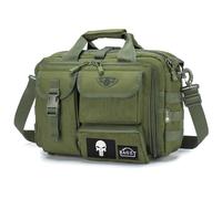 BAGZY Borsa Porta PC 14/15.6/17.3 Pollici Ventiquattrore per PC portatili Borsello Tattico Militare MOLLE Borsa 24 Ore Oxford Borse Valigetta Uomo Borsa Cartella Portadocumenti da Ufficio