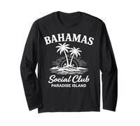 Bahamas Social Club Paradise Island Maglia a Manica