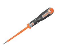 Bahco 033.030.100 Tekno+ VDE Cacciavite a Taglio Punta 3.0mm x 100mm