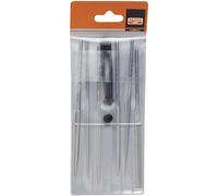 Bahco 2-470-14-4-0 Assortimento di lime ad ago 6 pz. 140 mm in astuccio in