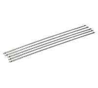 Bahco 303-5P, Lama per sega da traforo, 165 mm, 15 TPI, confezione da 5