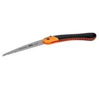 Bahco 396-JS, Segaccio per potatura a serramanico, dentatura JS, Nero/Arancio -