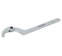 Bahco 4106-50-120 Llave gancho regolabile 50-120 mm con acabado cromado de 295 mm hardware, altri strumenti, Multicolore