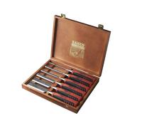 Bahco 424P-S6 Bordo Smussato Scalpello Set IN Legno Scatola, 6 Pezzi BAH424PS6