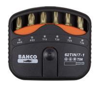 Bahco 62tin/7-1 Barattolo Set Punte, 7 Pezzi
