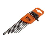 Bahco BE-9765 Kit di chiavi a brugola 1.5 mm, 2 mm, 2.5 mm, 3 mm, 4 mm, 5 mm 6