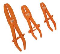 Bahco BE256P3 Kit pinze per serraggio fascette elastiche 155 mm, 185 mm, 250 m