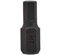 Bahco BE5049H7 - Punta esagonale con finitura oleata, attacco 10 mm, 7 mm, lunghezza 30 mm, confezione da 5 pezzi
