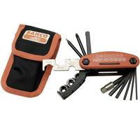 Bahco BKE850901 Multi Bicicletta Strumento Tascabile 17 Diversi Tela Tasca Della
